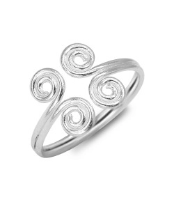 Exotic Silver Toe Ring TR-28